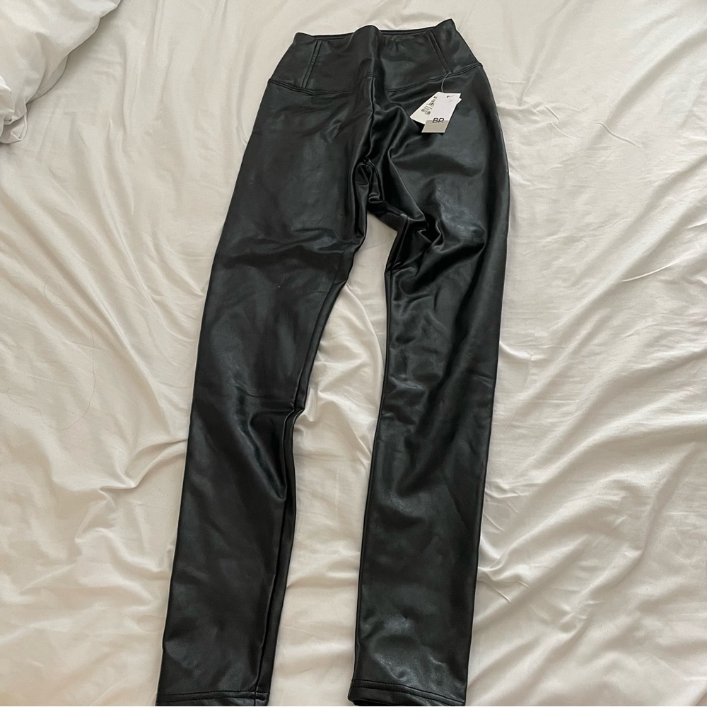 BP faux leather leggings